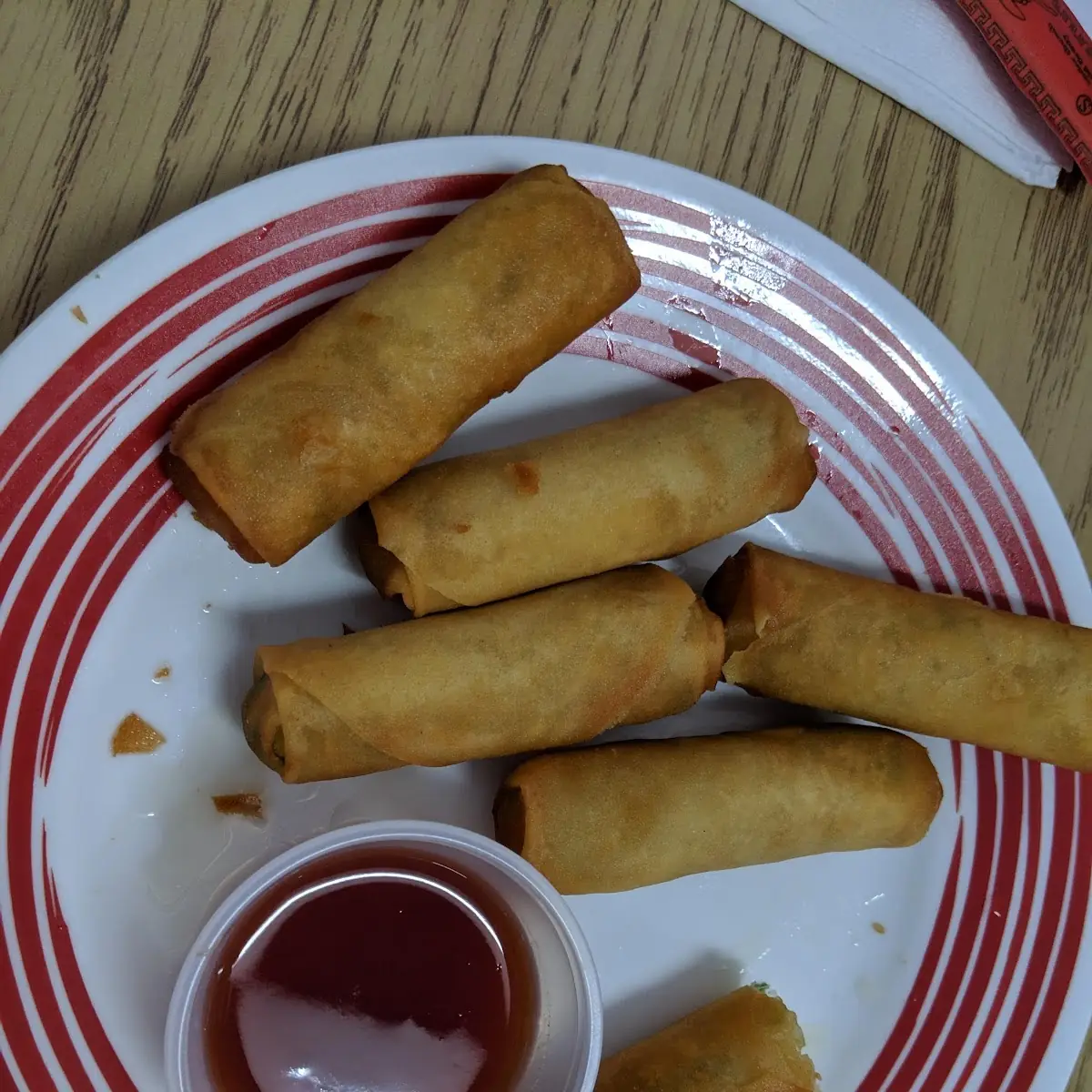素春卷A7 Vegetable Egg Rolls